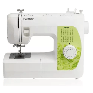 Máquina de coser recta Brother Bm-2800, portable, 63 funciones puntadas, blanco