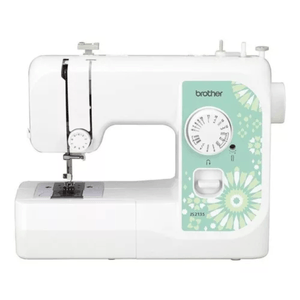 Máquina de coser Brother JS2135, 220V, 14 puntadas, blanco