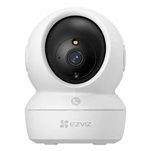 Cámara de seguridad Ezviz H6C PRO 2K 3MP, detección de ruidos, visión nocturna, 360°, blanco