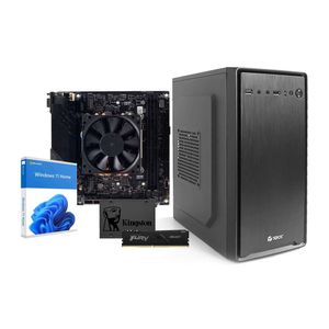 PC Armada: Placa madre Advance MoDT ITX Core i7 + Memoria ram Fury Beast 16GB +  SSD A400 960GB + TE-1029S MATX + Licencia Digital Win11H + Armado