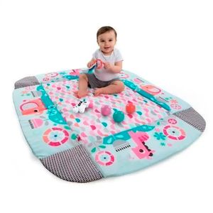 Gimnasio musical Baby Kits, 5 en 1, con pelotas, rosado