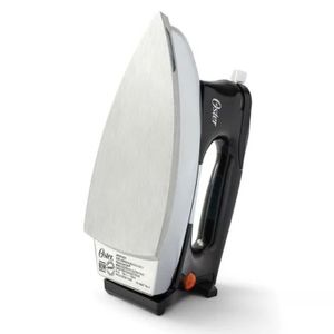 Plancha clásica Oster GCSTBV4119 1000W, base de aluminio, control de temperatura, negro