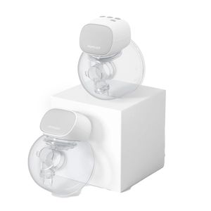 Extractor de leche Momcozy S9 Pro, manos libres + bolsas de almacenamiento, gris