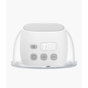 Extractor de leche Momcozy S9 Pro, manos libres + bolsas de almacenamiento, gris
