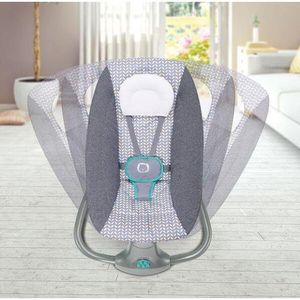 Mecedora Infanti para bebé recién nacido, eléctrica, con Bluetooth, 3 en 1, plomo