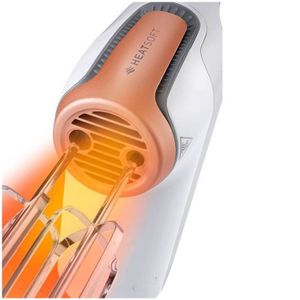 Batidora de mano Oster FPSTHMAMR 440w, 5 velocidades + turbo, con tecnología HeatSoft, blanco