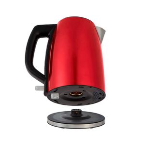 Hervidor eléctrico Oster BVSTKT673CR 1850W, capacidad 1.7 litros, acero inoxidable, rojo