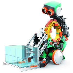 Robot de codificación mecánica, Elenco Electronics LLC, armable, multicolor