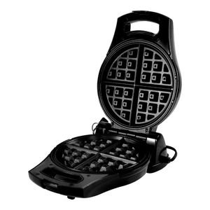 Wafflera Blanik, BWM032, recubrimiento de cerámica, rotación 180°, fácil limpieza, 800W, negro