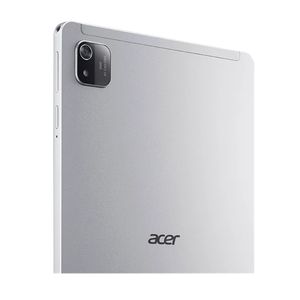 Tablet Acer A10-21-A81V 10.1", 128GB, 4GB RAM, cámara principal 8MP, frontal 5MP, batería 6100mAh, Android 14, plata