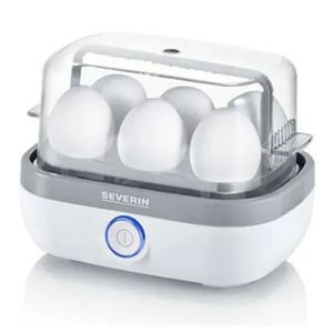 Hervidor de huevos Severin, 6 unidades, 420W, blanco