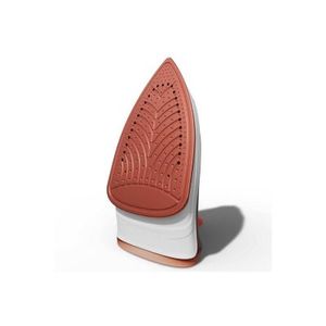 Plancha de vapor Oster, suela antiadherente, 1400W, control de temperatura, rojo