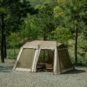 Refugio de armado automático, Village Naturehike, impermeable, protección UV, ventilación óptima, instalación rápida
