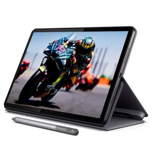 Tablet Lenovo TB330XU Tab M11 11”, 4G LTE, 8GB RAM, 128GB,  cámara principal 8MP, frontal 8MP, lápiz y funda, gris