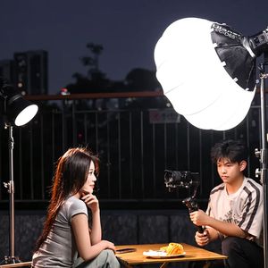 Luz continua Ulanzi VL120Bi, 120W bicolor, control app, montura en V