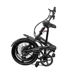 Bicicleta eléctrica Monark E-Urban aro 20", autonomía hasta 60 km, negro mate