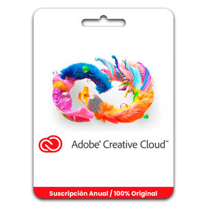 Licencia digital Adobe creative cloud Enterprise, duración 1 año