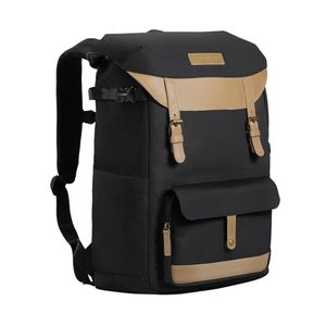 Mochila K&F Concept, incluye protector para lluvia, negro