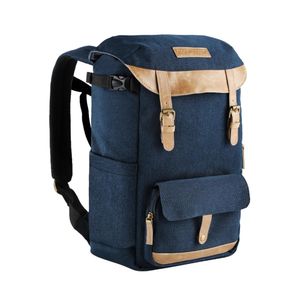 Mochila K&F Concept, incluye protector para lluvia, azul - KF13.066v10