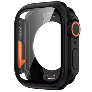 Case de policarbonato Mate Ultra para Apple Watch 46mm Serie 10, negro