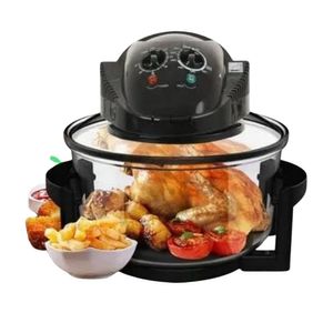 Freidora de aire halógena Kenwood 3500W, capacidad 20 litros, antiadherente, transparente