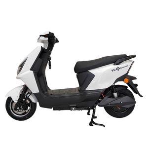Moto eléctrica GreenLine Y3, 45 km/h, autonomía 60 km, amortiguación, vehículo eléctrico, blanco