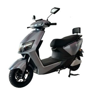 Moto eléctrica GreenLine F4, 46 km/h, autonomía 65 km, motor 1000W, batería grafeno 72V, gris
