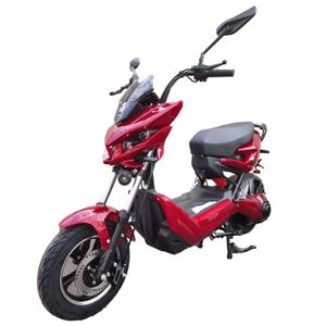 Moto eléctrica GreenLine X3, 60 km/h, 65 km, 1500W, 72V, frenos de disco, alarma, vehículo eléctrico, rojo