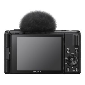 Cámara digital Sony ZV-1F para Vlogs 20.1 MP, con lente 35mm, grabación en 4K, micrófono incorporado, pantalla táctil LCD abatible, negro