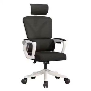 Silla giratoria HAVEN C258WB, soporte lumbar, cabecera ajustable, respaldo reclinable, negro