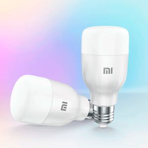 Foco Xiaomi Mi Smart LED Bulb Essential RGB, control por voz, luz blanca y de color, compatible con Alexa y Google Assistant