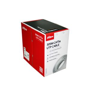 Cable UTP CAT5E Dahua PFM920I-5EUN para interior, 305 metros, cobre puro, certificación CE CPR Eca