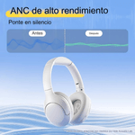 Audífonos QCY H3 Lite con cancelación de ruido negro especificaciones