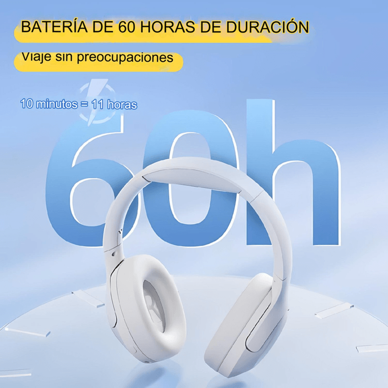 Audífonos QCY H3 Lite con cancelación de ruido negro especificaciones