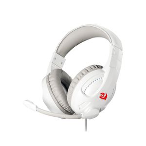 Audífonos gamer Redragon Cronus H211 micrófono con cancelación de ruido, multiplataforma, RGB, blanco