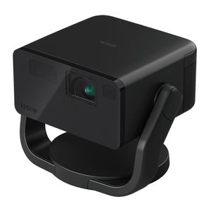 Proyector portátil Epson FHD, 1000 lúmenes, 150", compatible iOS y Android, negro