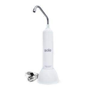 Purificador de agua alcalinizador Sole Prestige S/ lavadero, 3 etapas, blanco