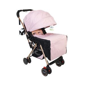 Coche cuna paseo beautiful mooi, hipoalergénico, rosa