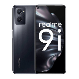 Celular Realme 9i 4G 128GB, 6GB ram, cámara principal 50MP + 2MP + 2MP, frontal 16MP, 6.6", negro