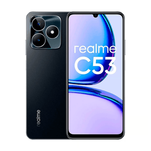 Celular Realme C53 4G 128GB, 6GB ram, cámara principal 50MP + 0.3MP, frontal 8MP, 6.74", negro