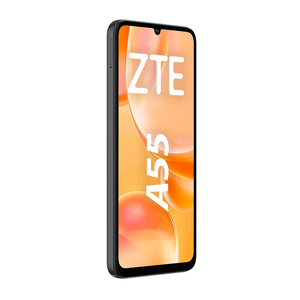 Celular ZTE Blade A55 (4+4) GB RAM, 128GB, cámara principal 13MP + 0.08MP, frontal 8MP, 6.75", negro