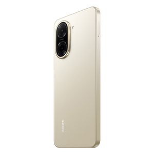 Celular Xiaomi Redmi A5 4G 128GB, 4GB RAM, cámara principal 32MP, frontal 8MP, 6.88'', dorado