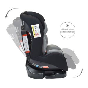 Silla de auto para bebe Priori Prix, 4 posiciones de reclinado, negro