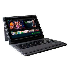 Tablet Advance  SP5737 10.1" 32GB, 2GB RAM cámaras 5MP/2MP, 8000 mAh, IK08 y IP62, gris + Cover con teclado