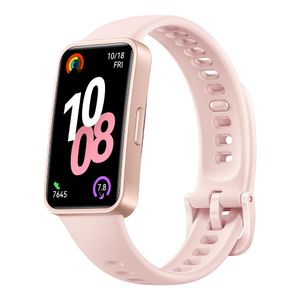 Smartband Huawei Band 10 pantalla AMOLED 1.47", resistente al agua 5ATM, batería hasta 14 días, rosado