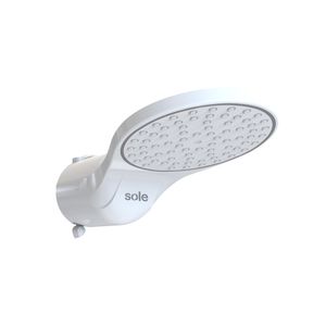 Ducha eléctrica Sole Maxiflow BL 5500W, 4 niveles de temperatura, blanco