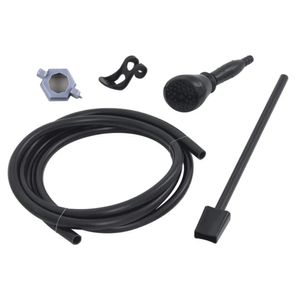 Ducha eléctrica premium Sole NG 6800W, sistema UBP, indicador luminoso, negro