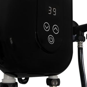 Rapiducha Sole españolita 5500W, panel touch, 10 niveles de calentamiento, negro