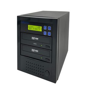 Duplicador de DVD/CD autónomo, protección de copia, alta velocidad, negro
