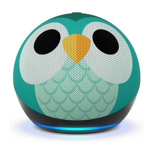 Parlante Amazon Echo Dot, 5ª Generación, Kids Búho, con Alexa, y Amazon Kids+